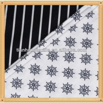 100% cotton printed poplin fabric